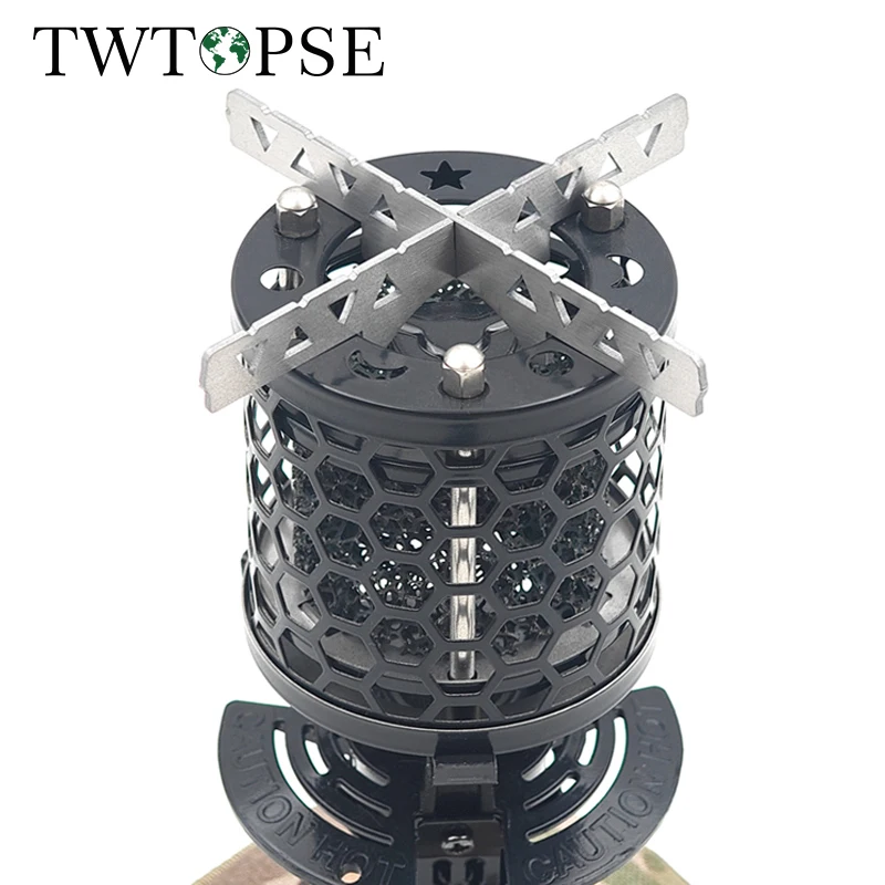 TWTOPSE Titanium Bracket For GASWARE Heater Outdoor Camping Ultra Light Anti Slip Support 14g Heating Equipment Accessories