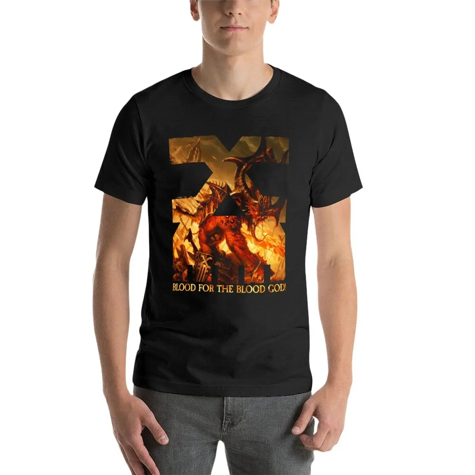 Khorne God For Fans T-Shirt for a boy sublime T-shirts for men cotton