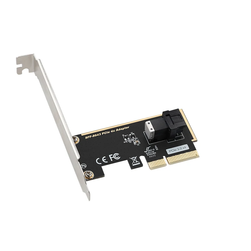 PICE3.0x4 U2 2,5 Zoll NVMe U.2 (PEX4SFF8643) CIE 3.0 auf SFF8643 Adapter