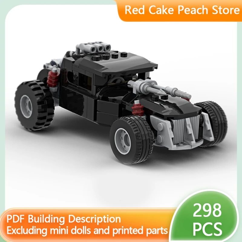 

Popular Movie City Car Model MOC Building Bricks Modified Vehicle Modular Technology Gifts Holiday Assemble Children Toys Suit