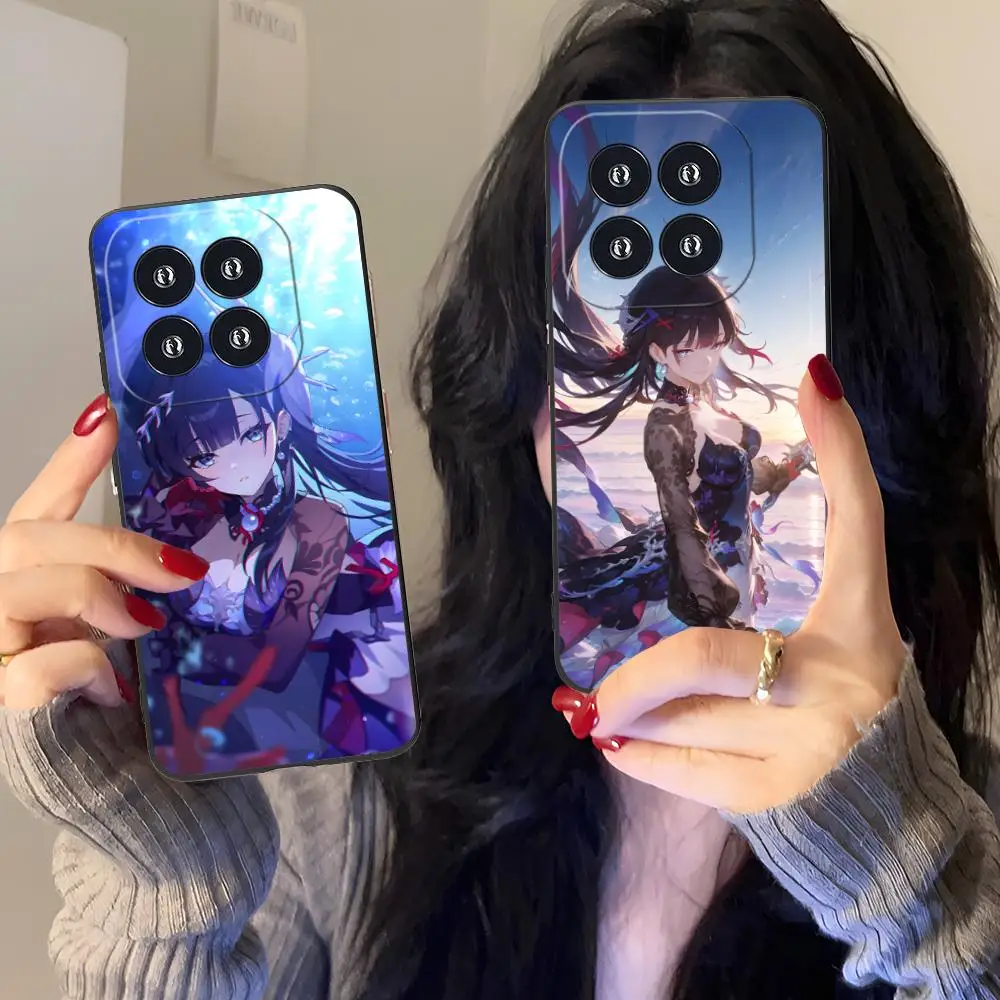

Чехол для телефона Honkai Star Rail Hysilens для Xiaomi 15 14 13 12 Mi 11 T Ultra Lite Pro S X 5G с цветным принтом, защитный чехол