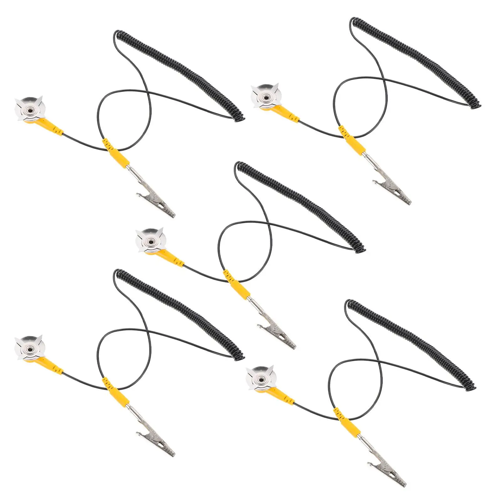 

5 шт., антиприсоска, настольный коврик, ESD, заземляющая розетка, провод, зажим для кабеля, защита электроэнергии, оборудование для обеспечения безопасности труда