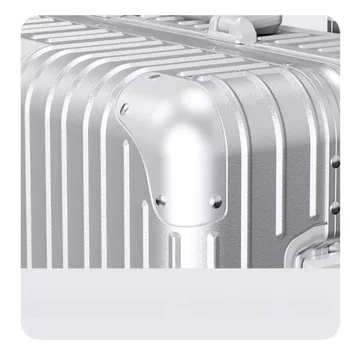 Alüminyum-Magnezyum Alaşımlı Tramvay Çantası Bagaj Yatılı Bavul Tekerlekler Ücretsiz Kargo 20 24 26 29 Inç Promosyon Bavullar