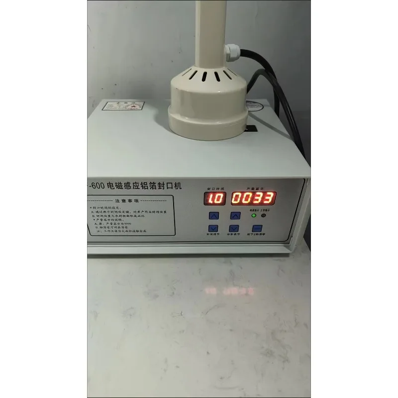 DGYF-600 Manual Electromagnetic Induction Sealing Machine Bottle Capping Sealer Foil Aluminum Liners Sealing Machine