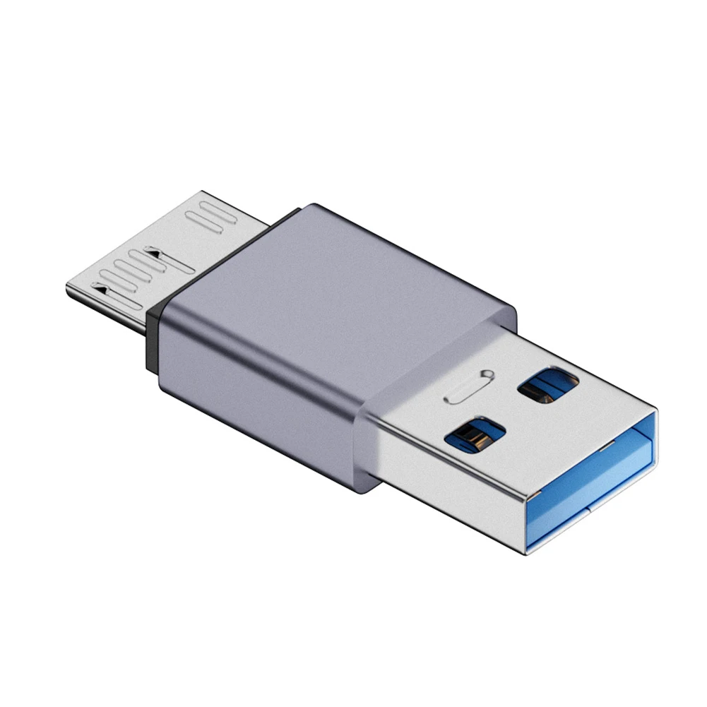 USB C naar Micro B USB 3.0-adapter Type C Female naar Micro B Male Snel opladen USB Micro 3.0 naar Type C Supersnelheid voor laptop HDD