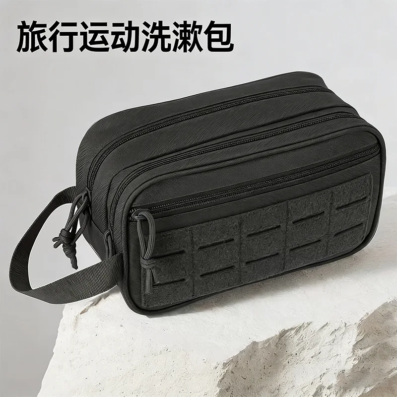 

Multi-tool Storage Bag Double-layer Debris Storage Hanging Outdoor Clutch Toolkit Toiletries Organized