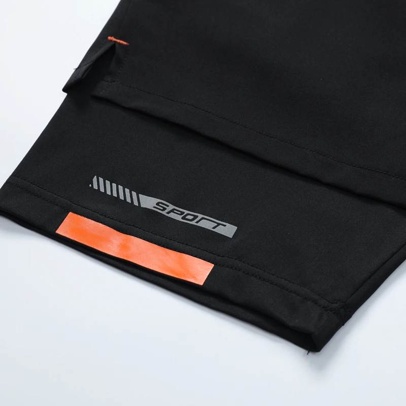 New For 2023 Summer Fake Two Piece Men\'S Beach Quick Dry Running Sports Board Black Shorts Casual Oversize 8XL 9XL Pants Trouers