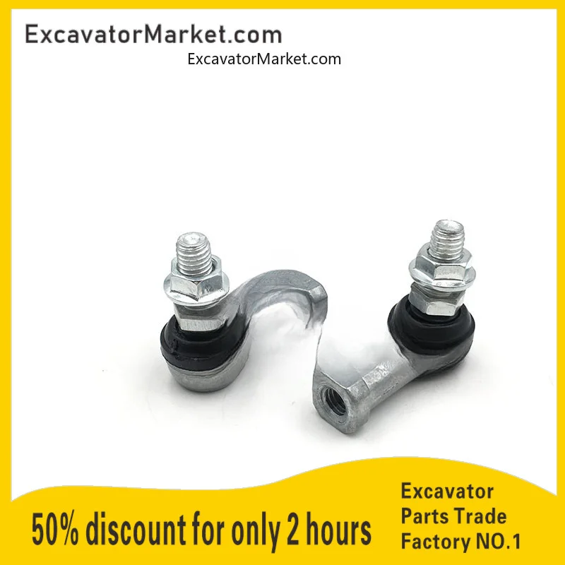 Sany Kato Xcmg Kobelco Sk Cat Komatsu Hitachi Throttle Cable Ball Joint Throttle Rod Ball Joint Excavator Accessories