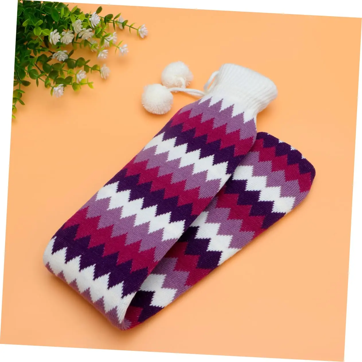 

Милый теплый пояс с сокровищами на животе, защитный чехол, грелки для рук, длинная взрывозащищенная бутылка с горячей водой для задней шеи, ног, Рождество