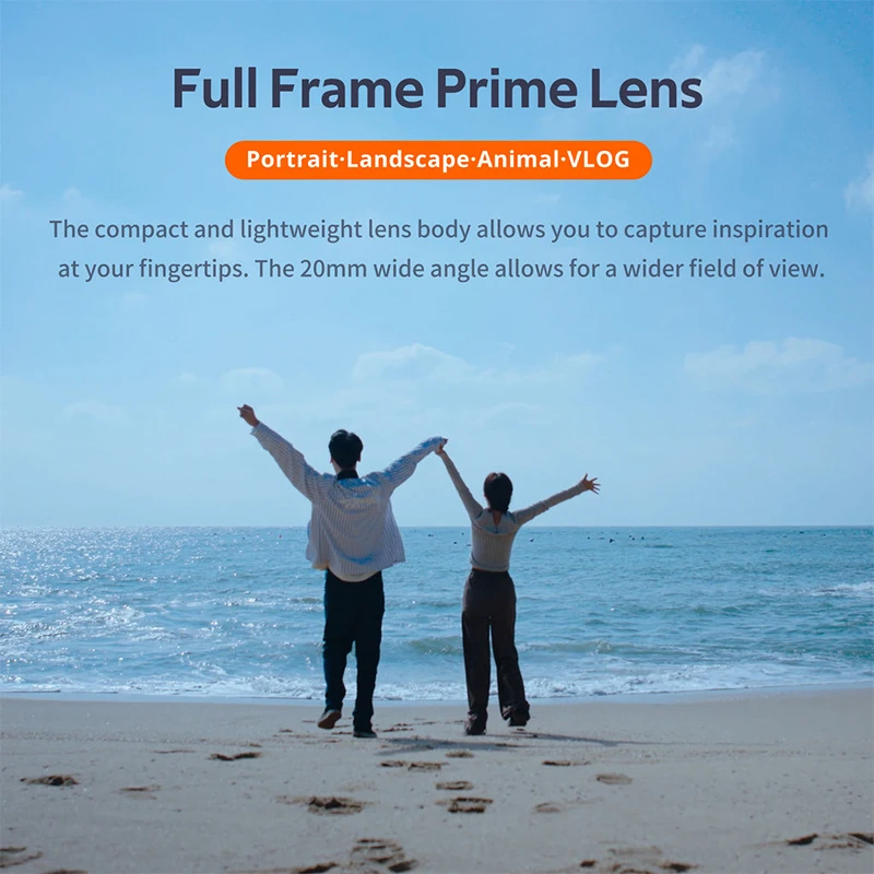 VILTROX 20 مللي متر F2.8 عدسة الكاميرا إطار كامل زاوية واسعة جدا عدسات التركيز التلقائي لسوني E نيكون Z جبل الكاميرا #5