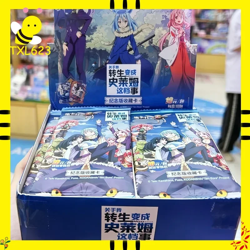 

Коллекционные карточки-бустеры TCG/CCG по аниме «Тот раз, когда я переродился в слайм» — подарки для фанатов