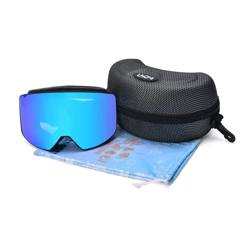 Snow Goggles Anti Glare Anti Fog UV400 Snowboard Ski Goggles Strong Protection Sports Sunglasses Outdoor Sports Equipment 2024