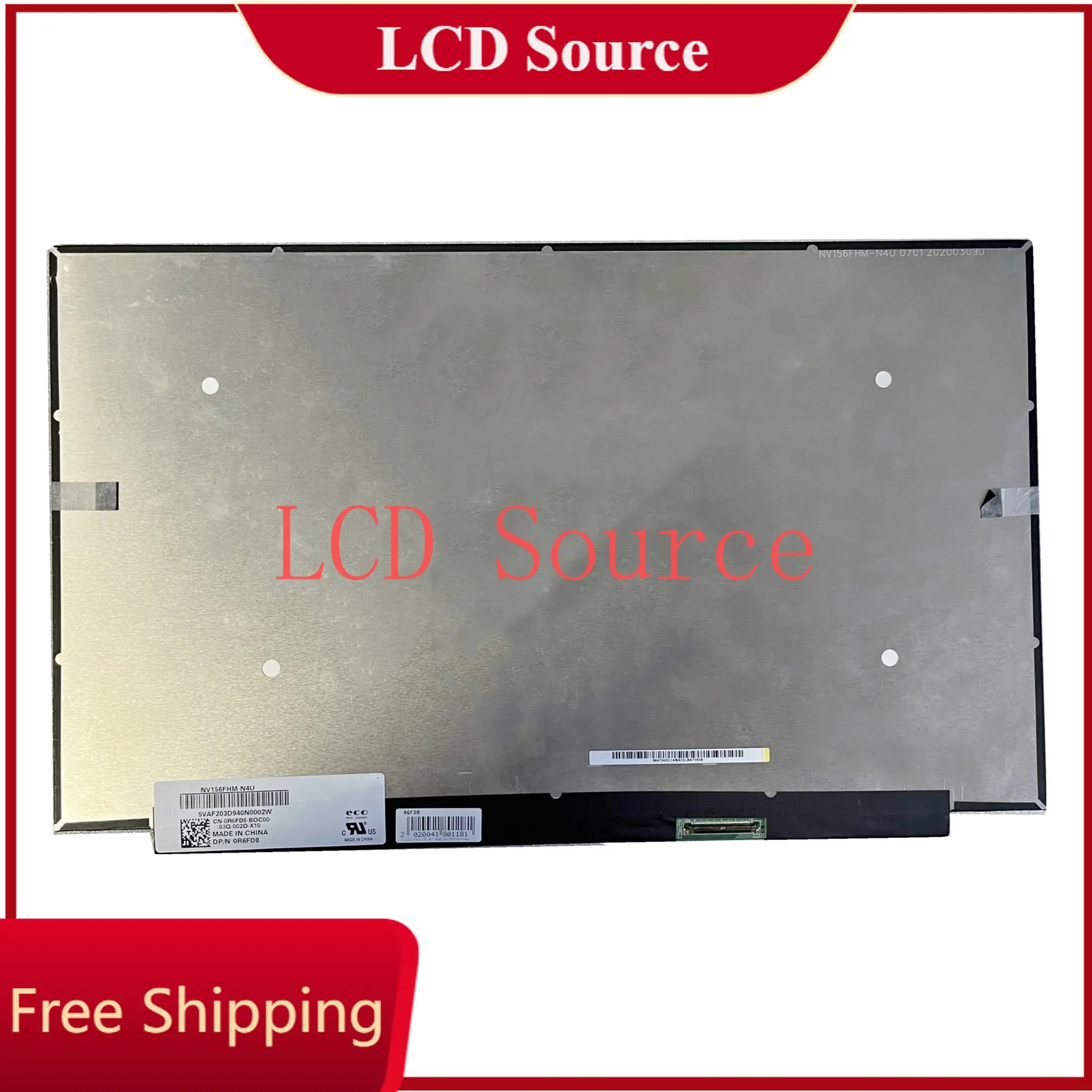 

NV156FHM-N4U fit N156HRA-GAA B156HAN13.0 120HZ Slim LED matrix lcd screen panel FHD NV156FHM-NX1 NX2 LM156LFGL03 LM156LFGL02