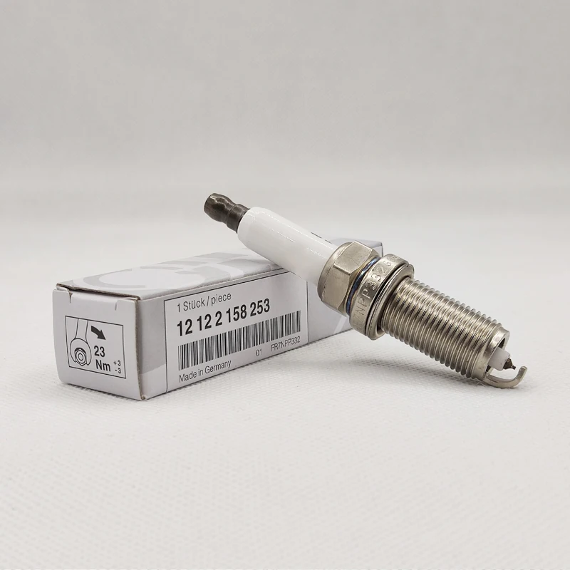 4/6PCS Platinum Spark Plugs 12122158253 FR7NPP332 For BMW E60 E70 E83 E85 E88 E90 X3 X4 X5 N51 N52 OEM 12 12 2 158 253
