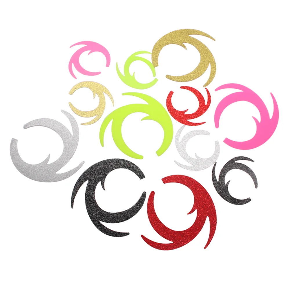 8er/12er-Set Silikon-Wiggle-Drachenschwänze zum Fliegenbinden für Salzwasser-Streamer, Stimulator, Hecht- und Barsch-Angelköder – Detail 6