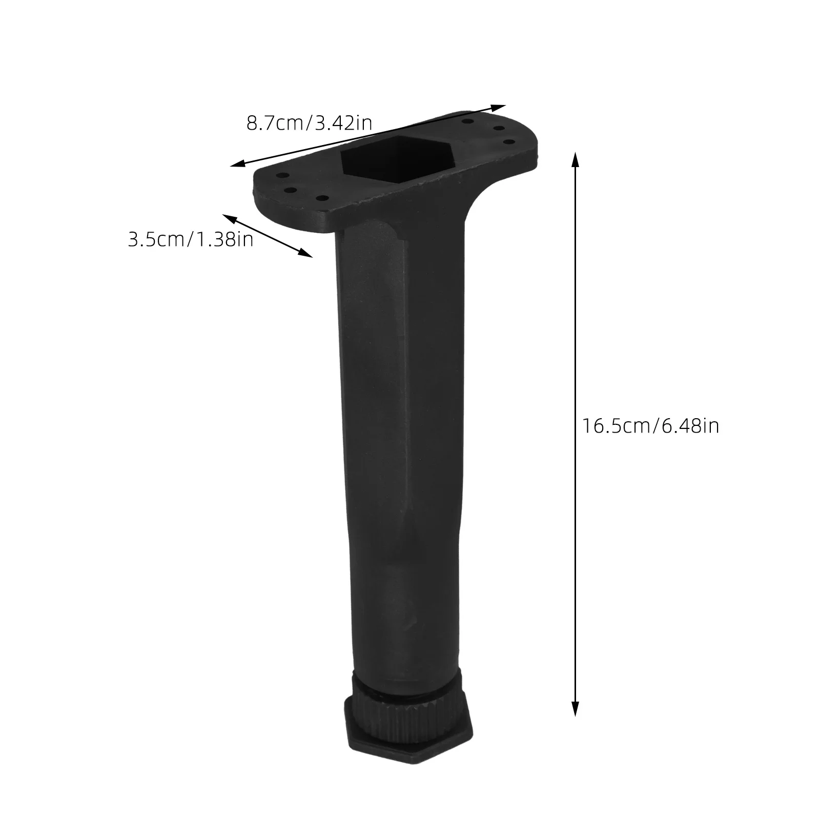 1Set Bed Support Legs Adjustable Height Heavy Duty Bed Frame Leg Replacement Extenders Furniture Feet Table Height Extenders