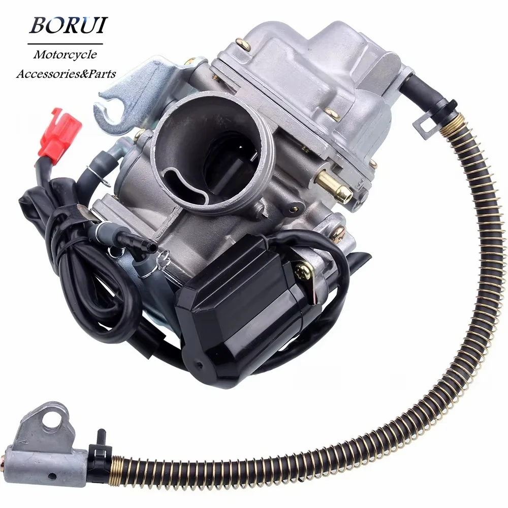 

Motorcycle 24mm Carburetor for GY6 125cc 150cc 4 stroke Engine Scooters ATVs Kazuma Baja Kymco Taotao SunL Tank