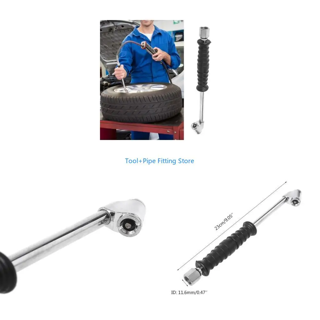 F92B 2 Way Connection Heavy Duty Air Chuck Set-1/4 Inch Female NPT Dual for Head Chuc