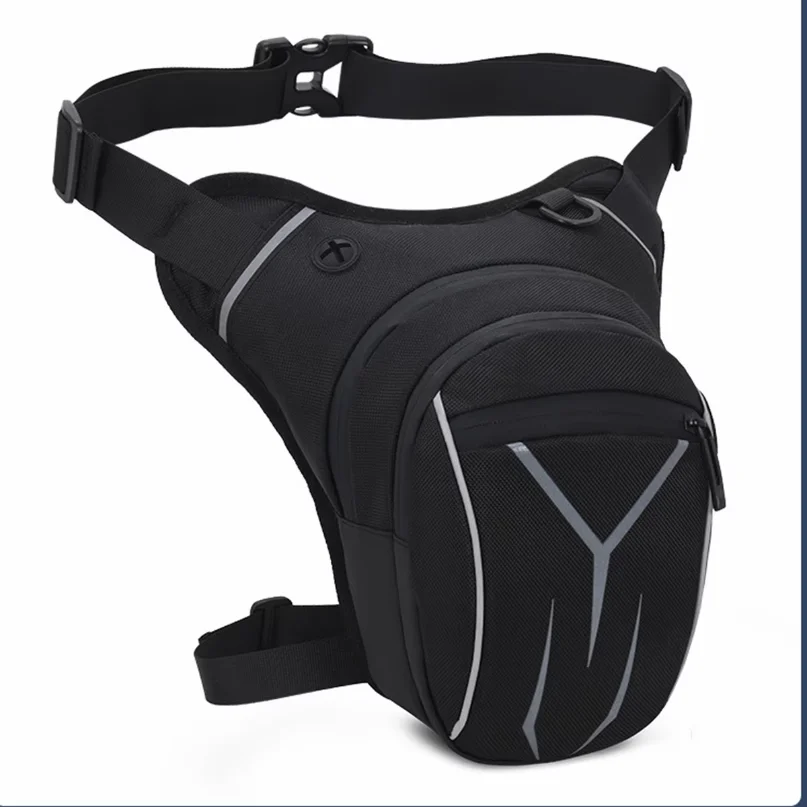 Waterproof Drop Leg Bag Thigh Hip Bum Belt Leg Waist Bags Travel Tour Riding Motorcycle Fanny Pack Men Women Tactical Travel Bag