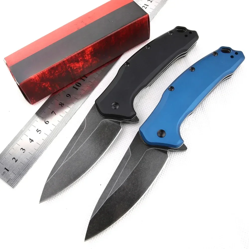 KS 1812/1776  Assisted Flipper Knife Aluminium Alloy Handle Drop Point Blade Outdoor Survival Camping Hunting Multitool Knives