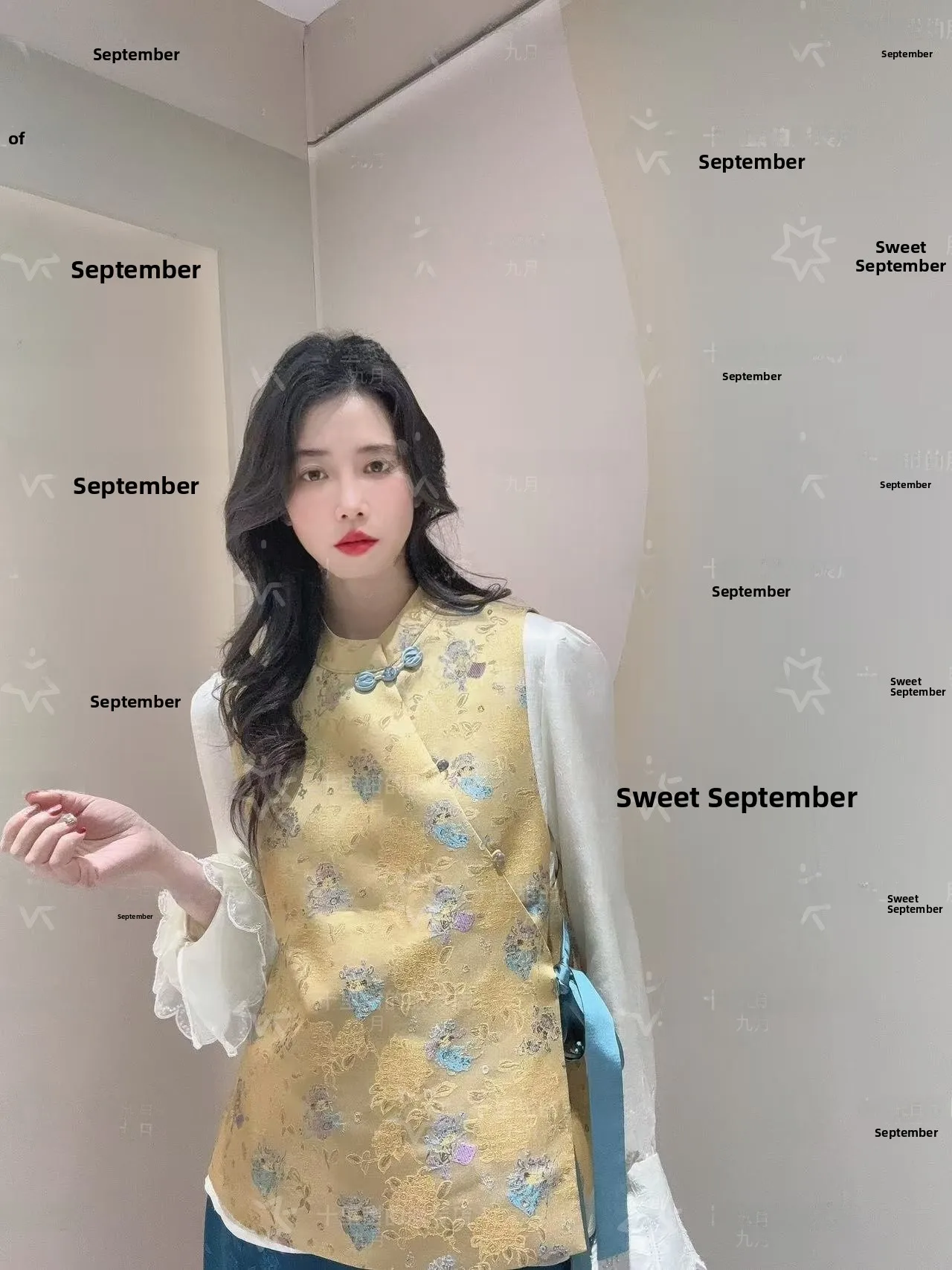 

Новая осенняя китайская вышитая жилетка в классическом китайском стиле, модный топ для женщин, верхняя одежда Ханьфу