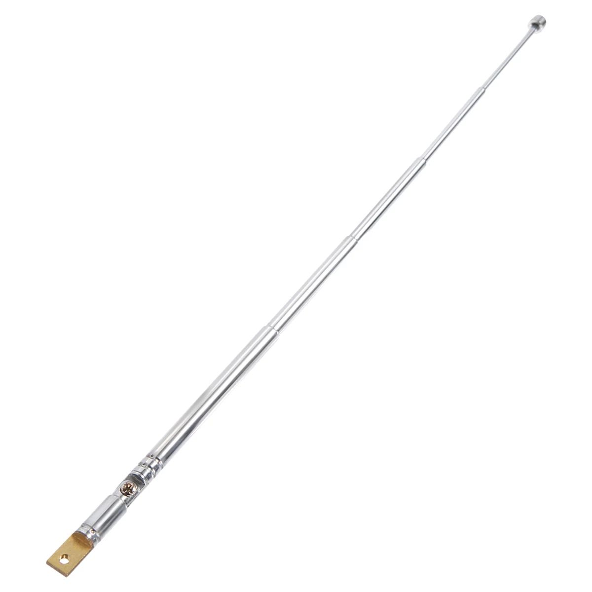 Replacement 25.4cm 10" 5 Sections Telescopic Antenna Aerial for Radio TV