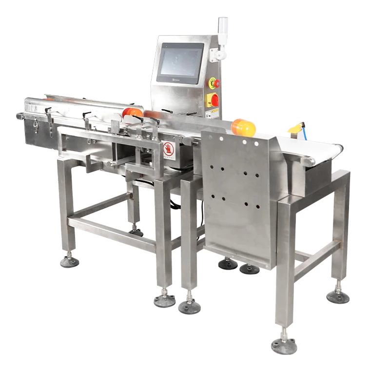 LCD Touch Screen High Speed Automatic Dynamic Check Weigher for Over Loss Weight checking