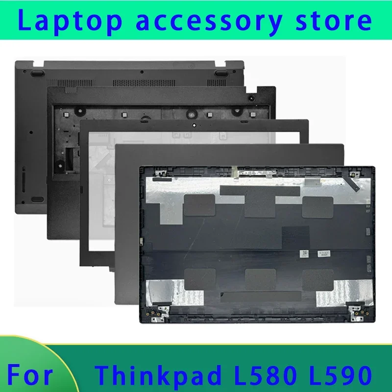 New suitable for ThinkPad L580 L590 series laptops LCD screen back shell screen frame palm support bottom shell ABCD cover Hinge