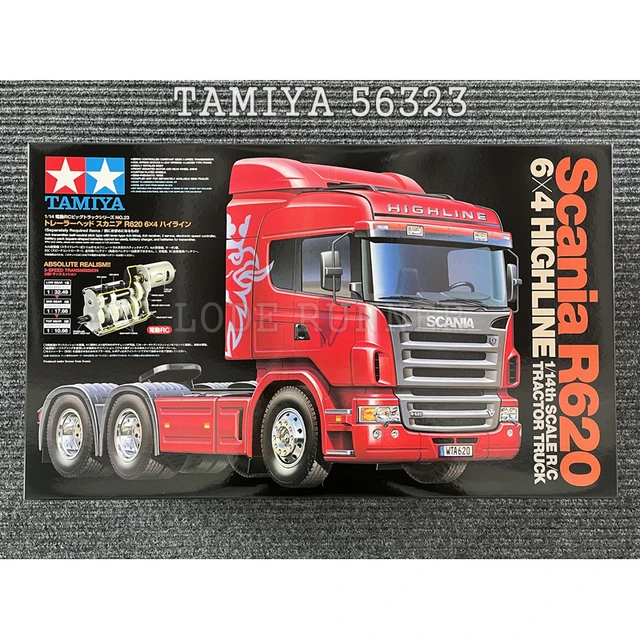 Tamiya RC Truck 1/14 Hydraulic Dump Truck Scania Trailer R620 6x4 Highline  56323 KIT Model Toys - AliExpress