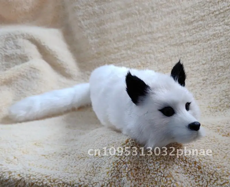

Rabbit fur simulation raccoon spring bear white fox naughty scary prank magic props