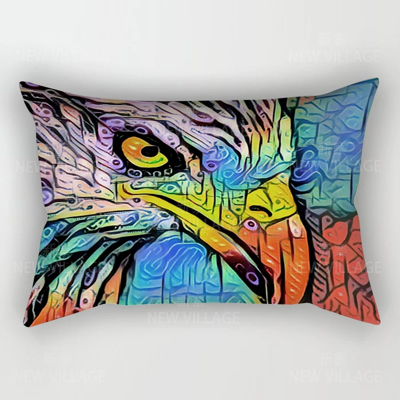 Home autumn decoration Colorful pattern pillow cushion cover decorations throw pillow covers 30*50 pillowcase 30x50 40x60 50*70