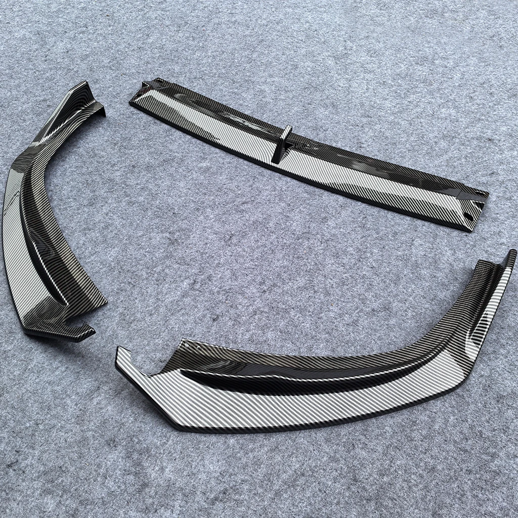 Glänzend schwarz Auto Frontschürze Lip Spoiler Air Chin Body Kit Splitter für BMW G20 3-Serie 330e 330i M340i 320i M-Sport 2023-2026 – Detail 10