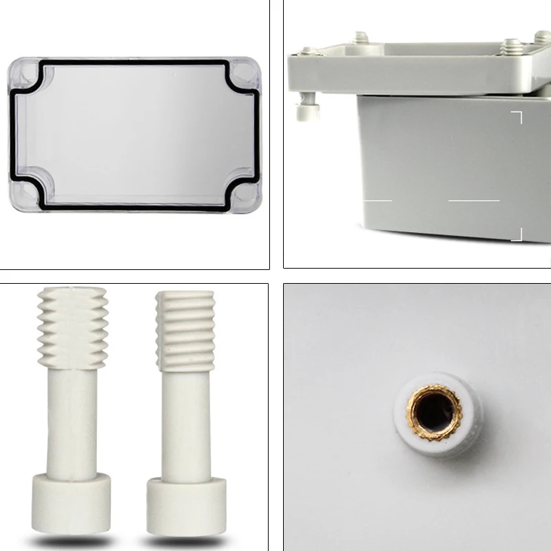 Waterproof Plastic Enclosure Box DIY Electronic ABS IP67 Project Instrument Housing Case Storage Organizer Outdoor Junction Box