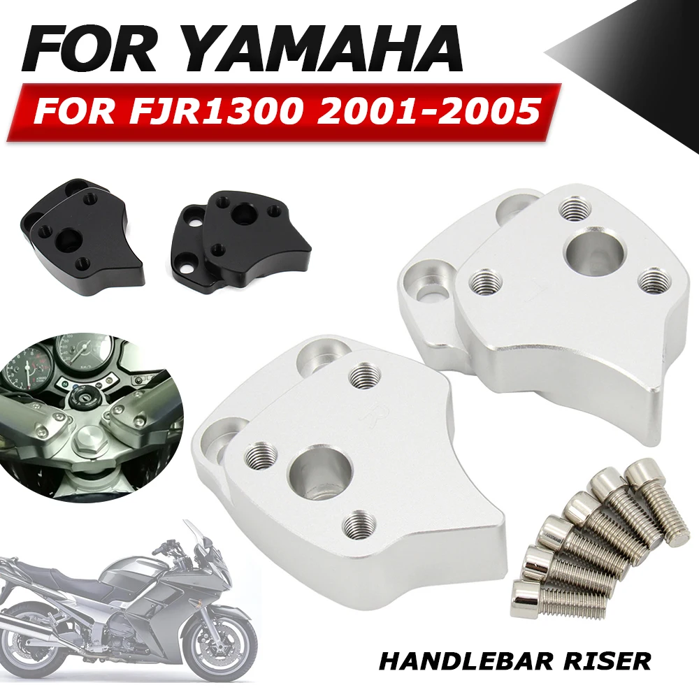 

For Yamaha FJR1300 FJR 1300 FJR 2003 2004 2005 Motorcycle Accessories Handlebar Riser Mount Handle Bar Clamp Rise Extend Adapter