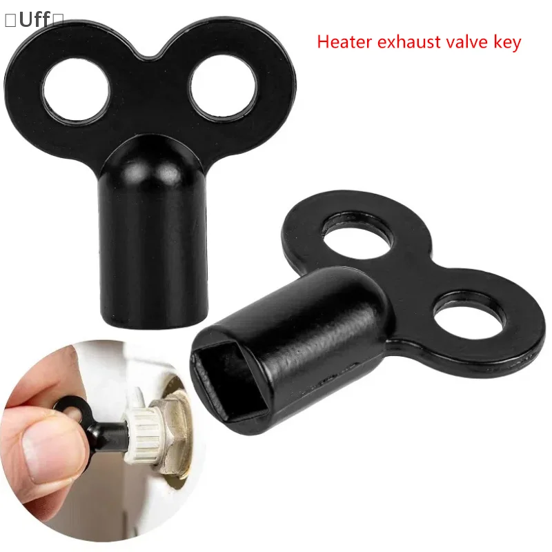 

Ключ для клапана радиатора Ключ для крана Водяной кран радиатора Ключ для прокачки сантехники Воздухоотводчик Инструмент для центрального отопления Нагревательный ключ Черный гаечный ключ