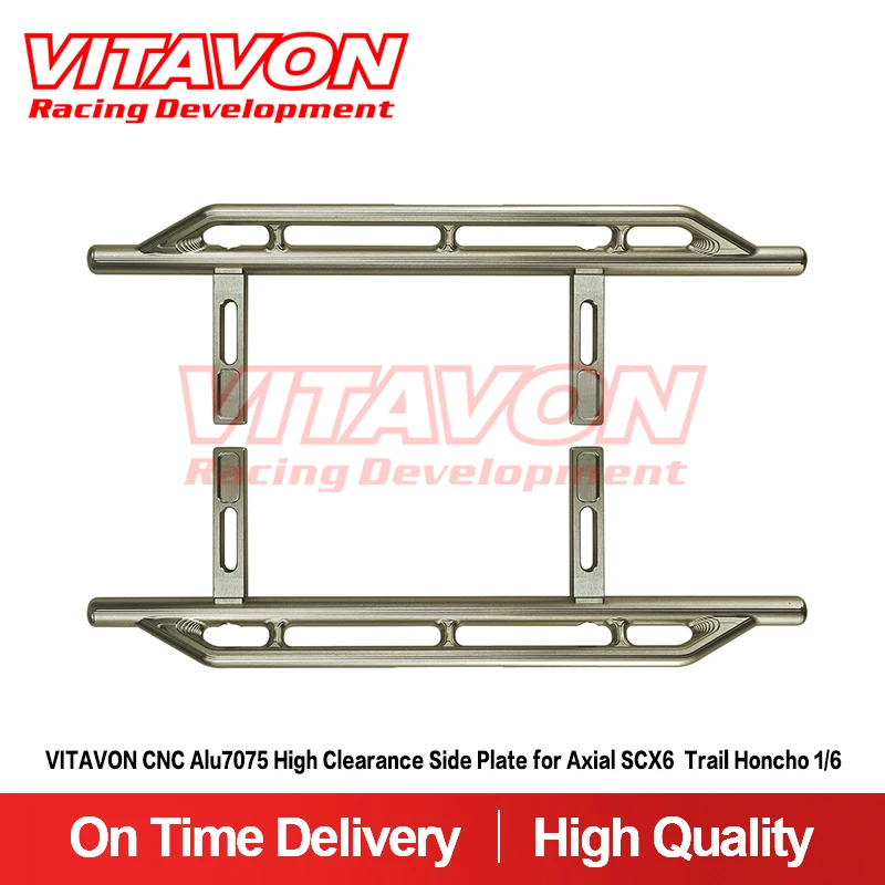 VITAVON CNC Alu7075 High Clearance Side Plate For Axial SCX6 Trail Honcho 1/6