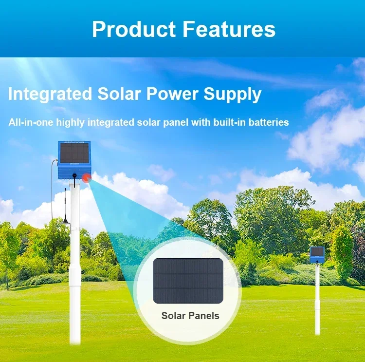 2026 Stable operation irrigation controller system 4g iot wifi controller Butterfly valve controller Solar decoder for farms