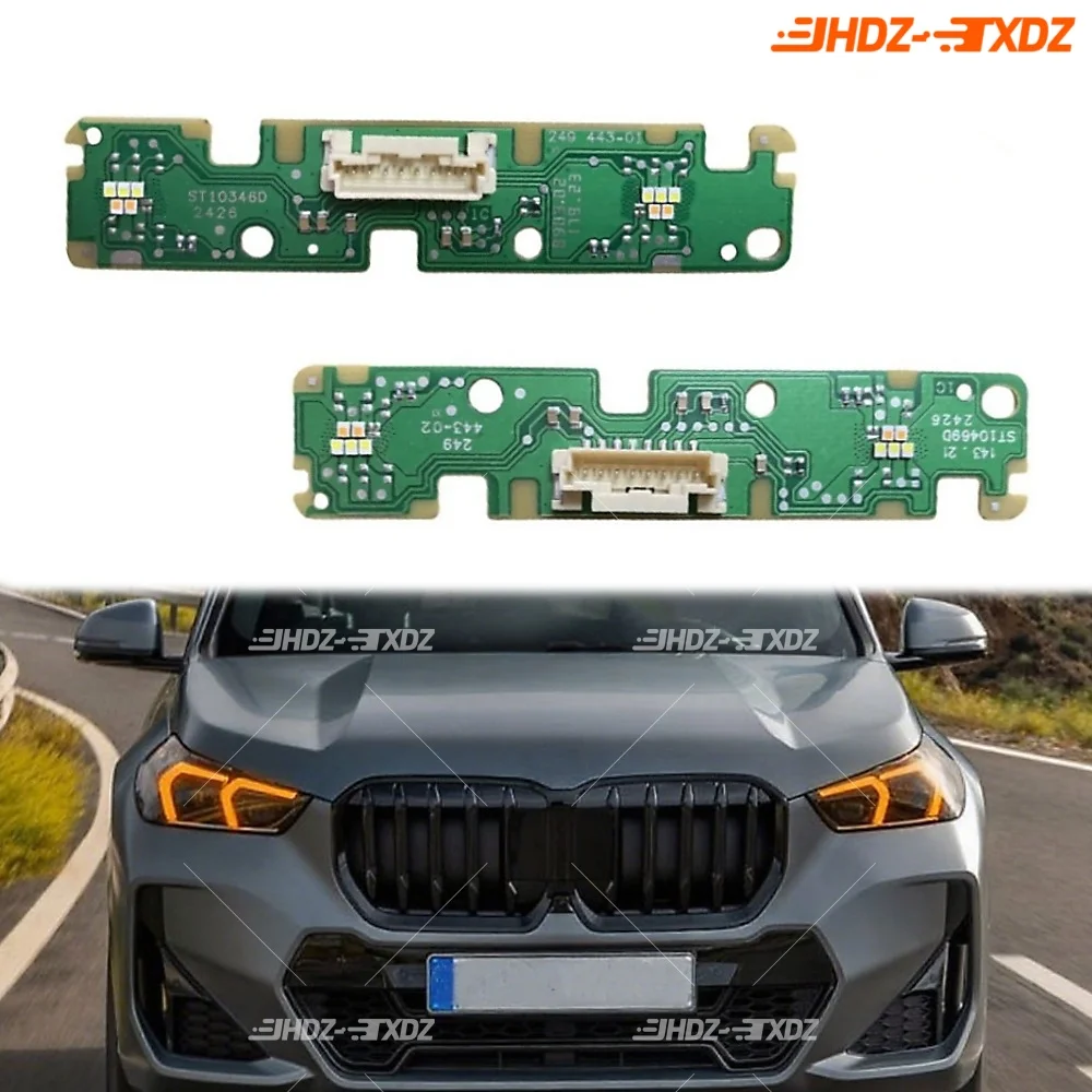 

NEW Angel Eyes DRL Boards For BMW X1 U11 U12 X2 2023 2024 LED Headlight Daytime Running Light Module Chips Yellow Amber Red