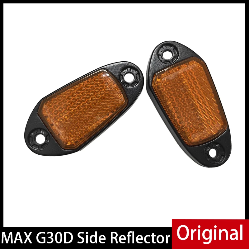 Original Side Reflector Lens for Segway MAX G30D Electric Scooter Parts Left and Right Reflector Case Accessories