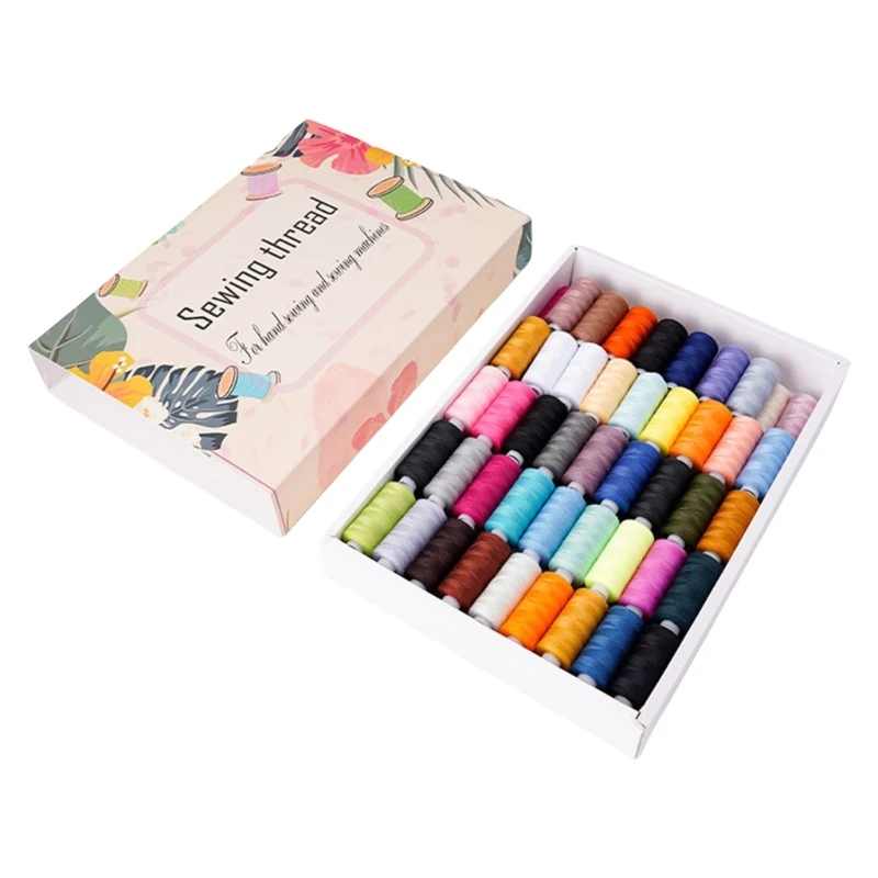 

88 катушек полиэфирная швейная нить 1000 ярдов каждая швейная нить для швейной машины