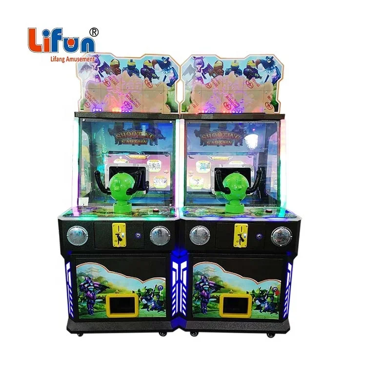 Amusement game Center kids Video electric shooting Game Coin Operated Kids Arcade Ball target Shooting Game Machine For Sale