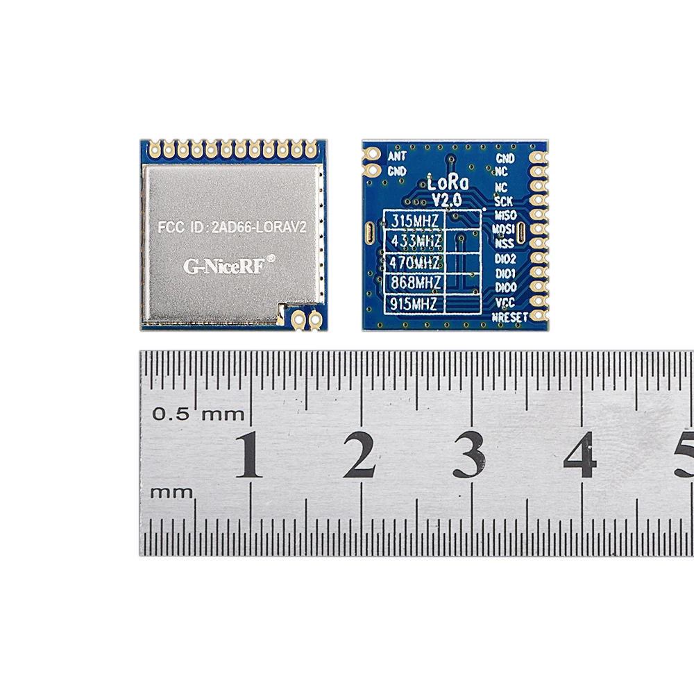 

10pcs/lot FCC certified long range 4Km 915MHz | 868MHz sx1276 Lora module LoRa1276