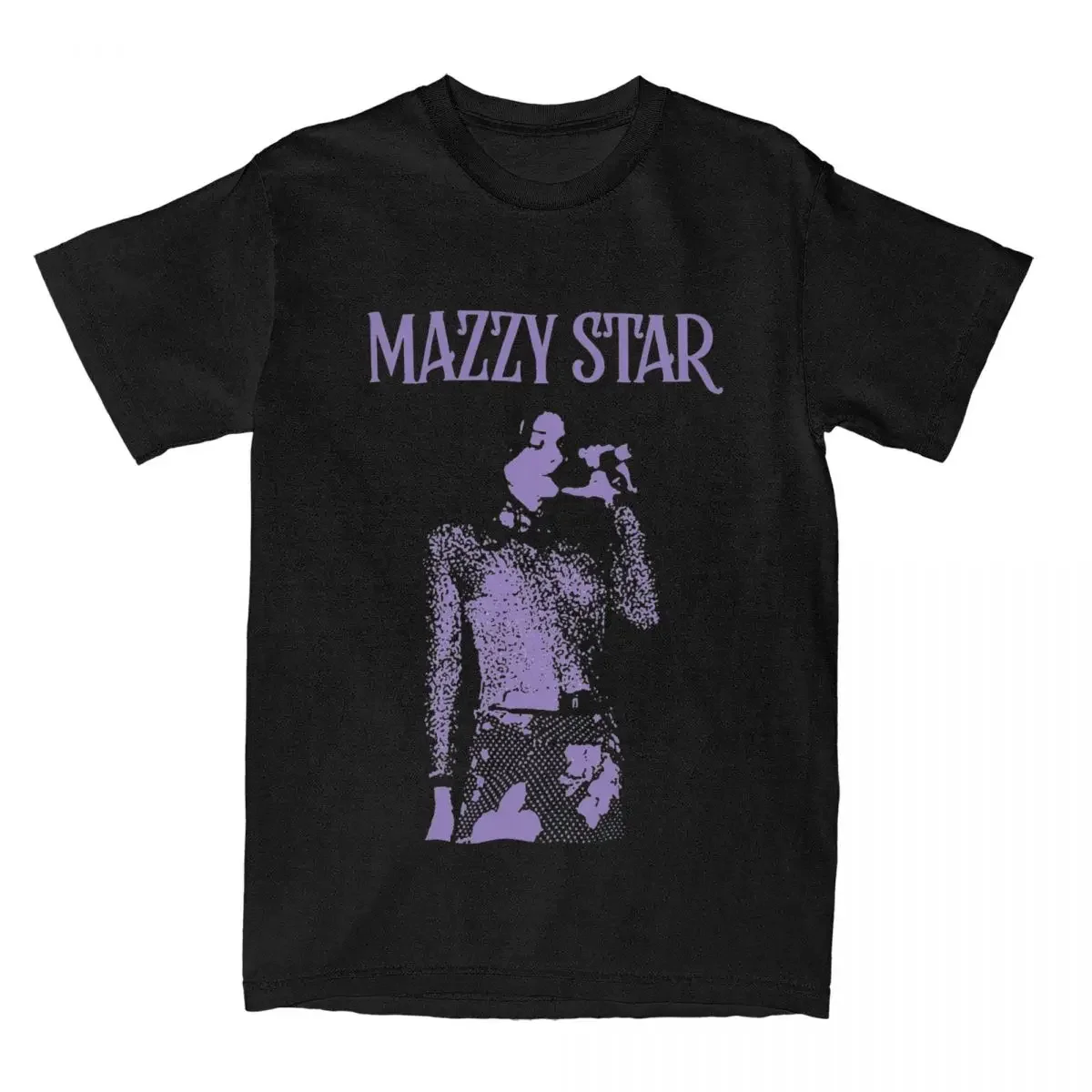 Cotton Casual O-Neck T Shirt Fashion Large Size T Shirt Mazzy Star Men Women T Shirt Summer Vintage Oversized 100%