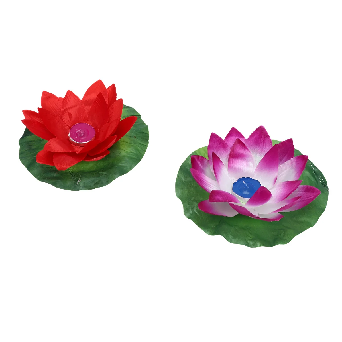 

3pcs Lotus Lamp Floating Water For Blessing Flameless Aroma Lamp 1.5-2H Burn Time Led Lotus Light Weddings Home