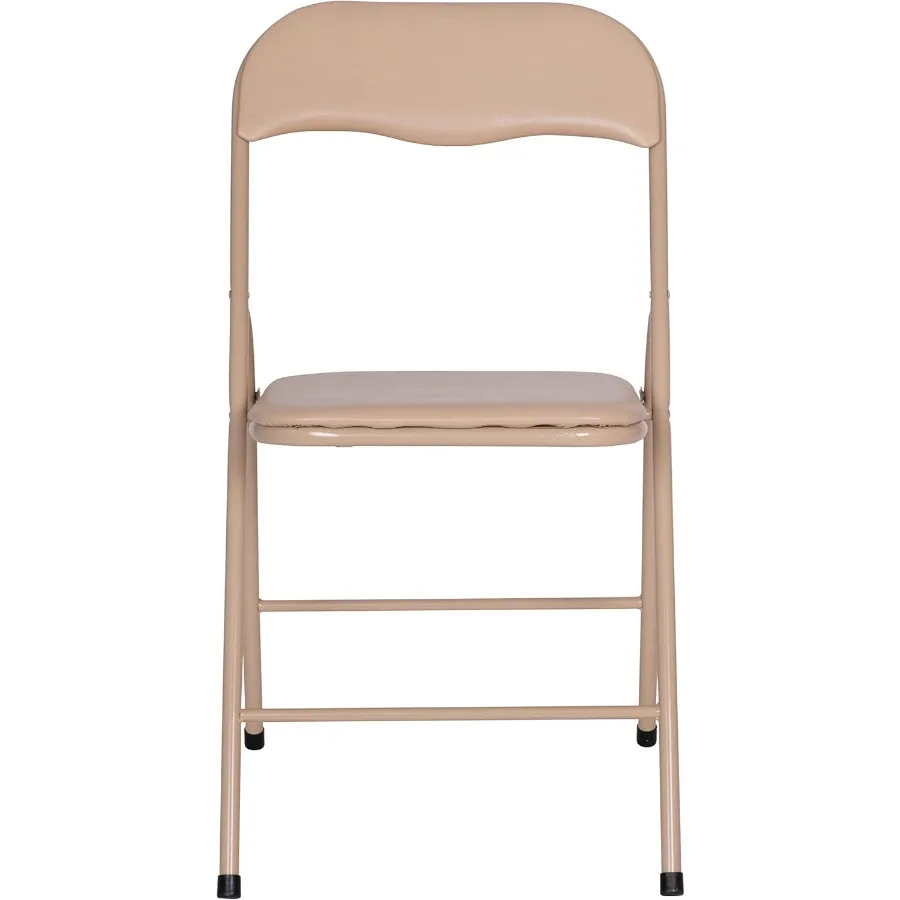 طقم طاولة وكراسي بطاقات قابلة للطي متعددة الأغراض مكون من 5 قطع من EMMA + OLIVER لـ 4 لاعبين مع طاولة قابلة للطي مربعة محمولة