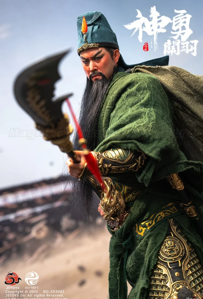 【In Stock】Original 303TOYS Three Kingdoms Series Brave Guan Yu Yunchang 1/6 Action Figure Ornament Collection Gift