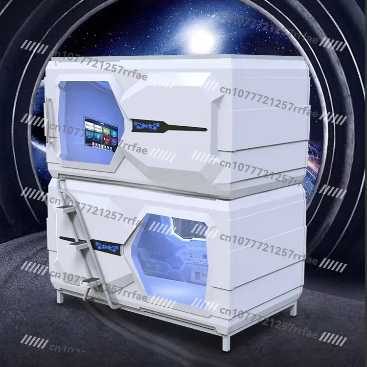 Hot Sale Single Double Soundproof Capsule Hotel Bunk Bed Capsule Bed Hotel Sleeping Cabin