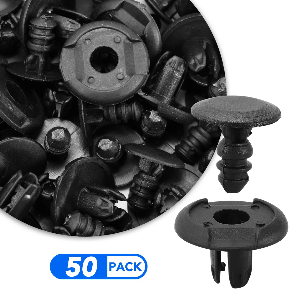 50 قطعة 8 مللي متر ثقب برشام التجنيب سيارة السحابة كليب ل لكزس is250 ct200h gx460 rx350 LX GS ES NX RX 570 300 #1