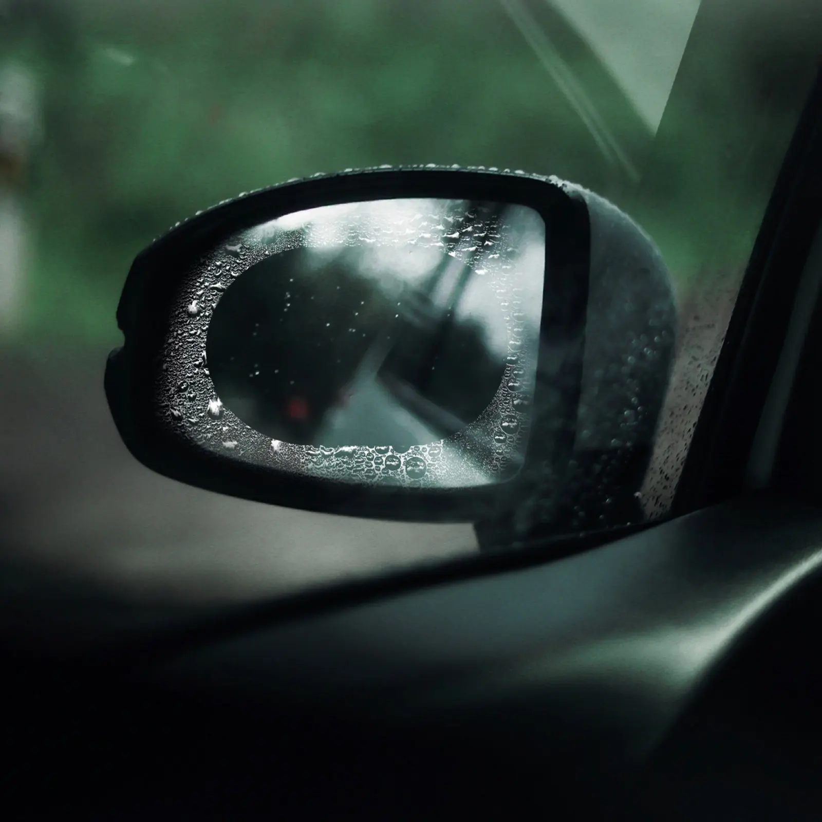 

20Pcs Car Rear View Mirror Rainproof Film 95x135mm Waterproof Hydrophobic Anti Fog Protector for All Weather Visibility