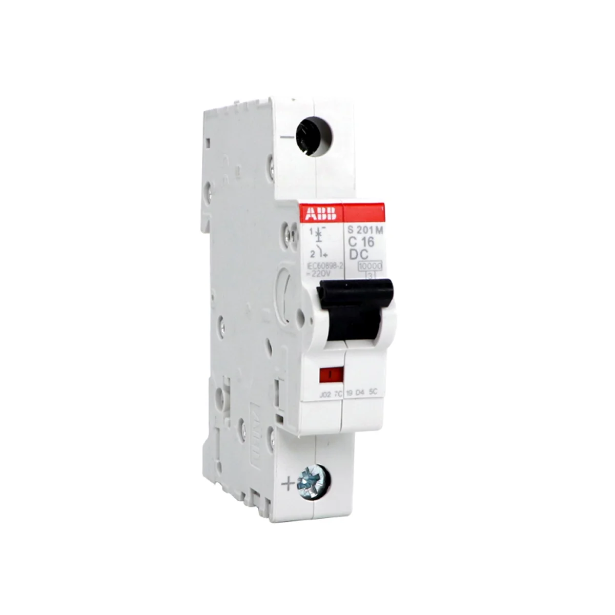 S201M-C32DC 2TAZ112100R0324 10120666 1P | 32A | C | 10kA Miniature Circuit Breaker